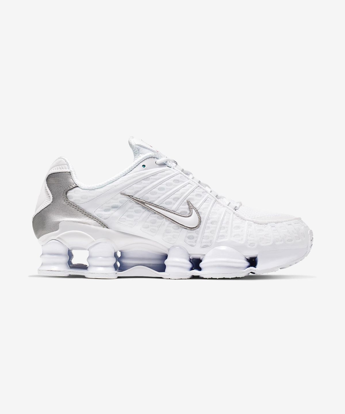 나이키(NIKE) 샥스 TL M - 화이트:메탈릭 실버:맥스 오렌지:화이트 / AV3595-100