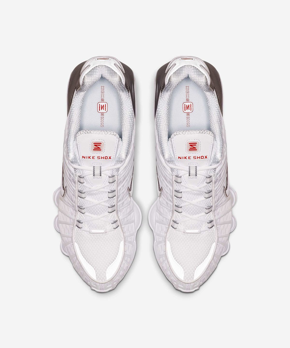 나이키(NIKE) 샥스 TL M - 화이트:메탈릭 실버:맥스 오렌지:화이트 / AV3595-100