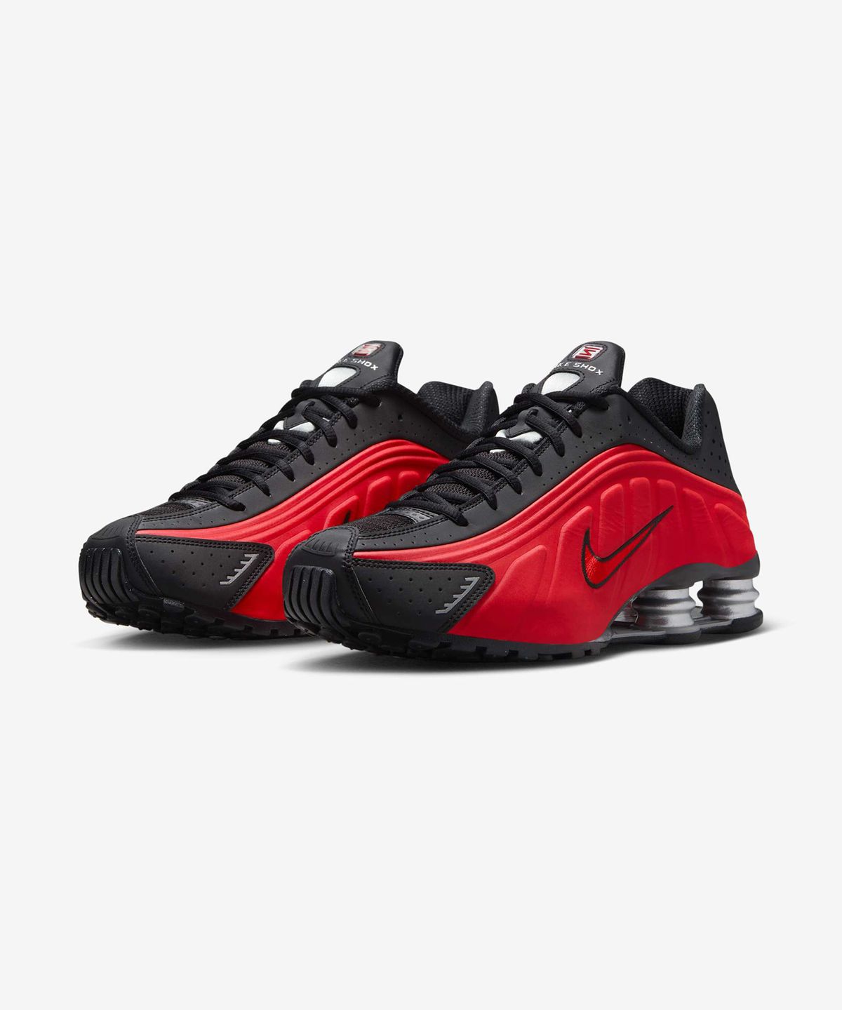 나이키(NIKE) 샥스 R4 M - 유니버시티 레드:블랙:메탈릭 실버 / HQ1988-600
