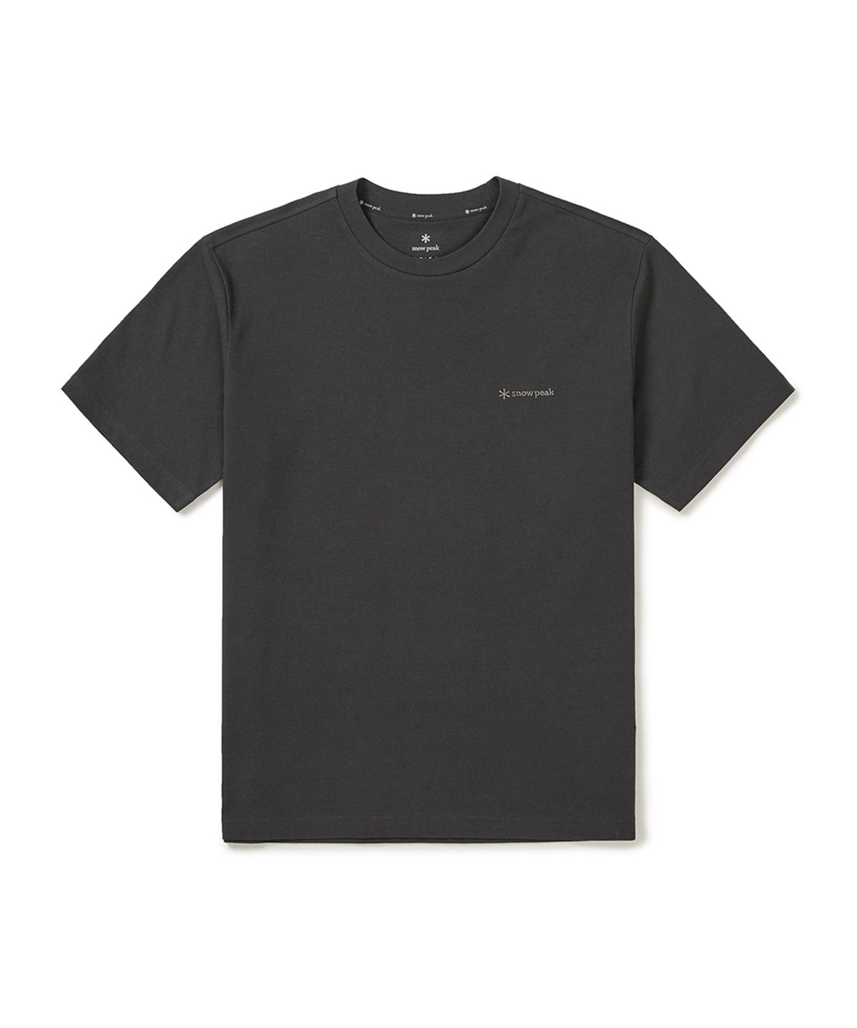 스노우피크 어패럴(SNOWPEAK APPAREL) 소로나 베이직 반팔 티셔츠 (S25MMFTS04) Dark Charcoal