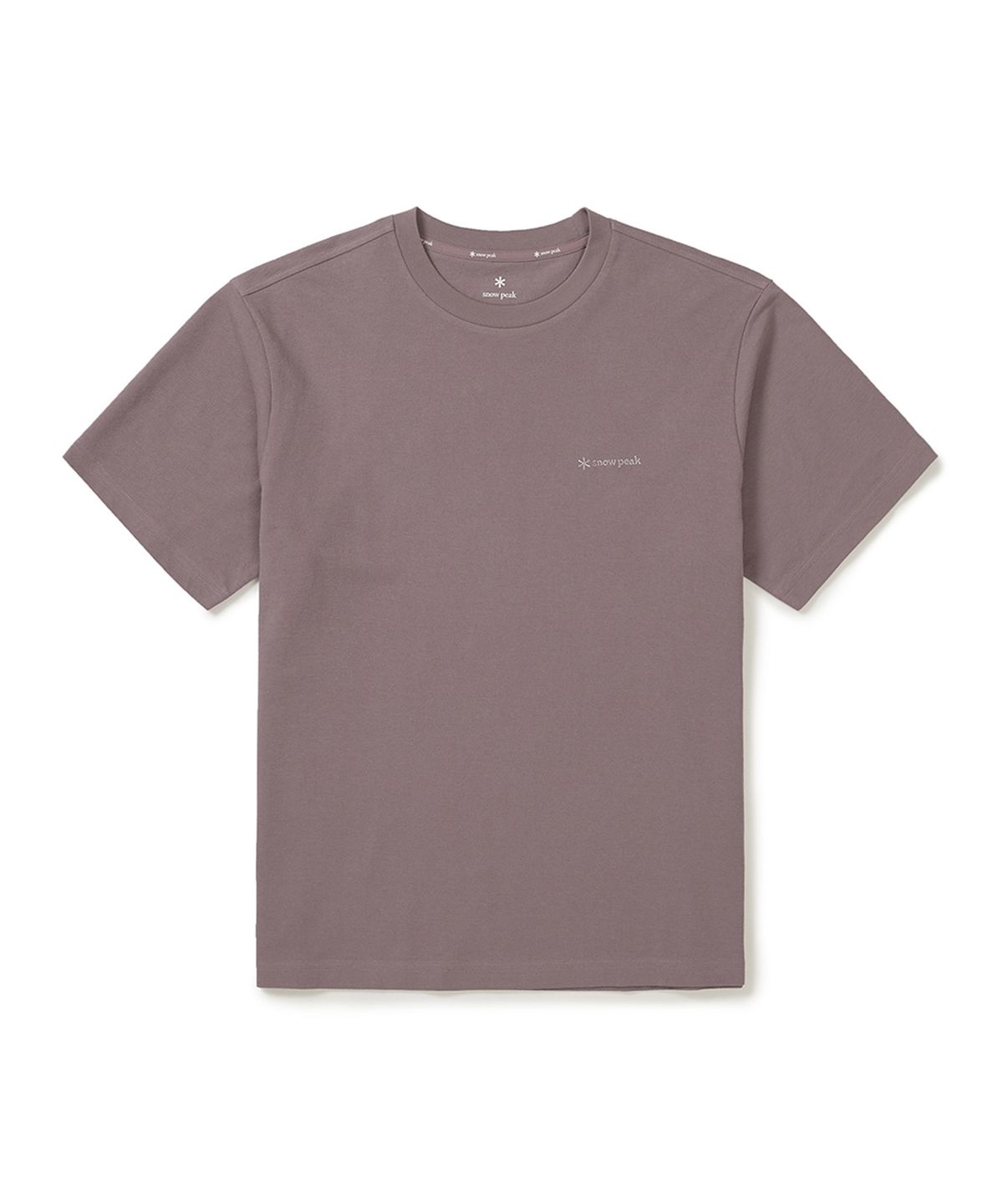 스노우피크 어패럴(SNOWPEAK APPAREL) 소로나 베이직 반팔 티셔츠 (S25MMFTS04) Dusty Violet