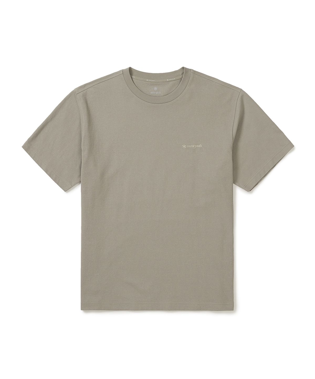 스노우피크 어패럴(SNOWPEAK APPAREL) 소로나 베이직 반팔 티셔츠 (S25MMFTS04) Gray