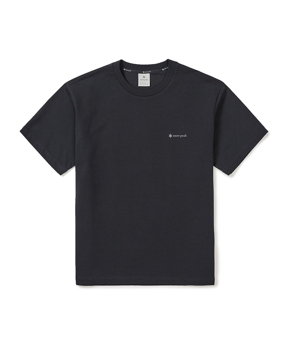 스노우피크 어패럴(SNOWPEAK APPAREL) 워크 하이브리드 반팔 티셔츠 (S25MMFTS56) Dark Charcoal