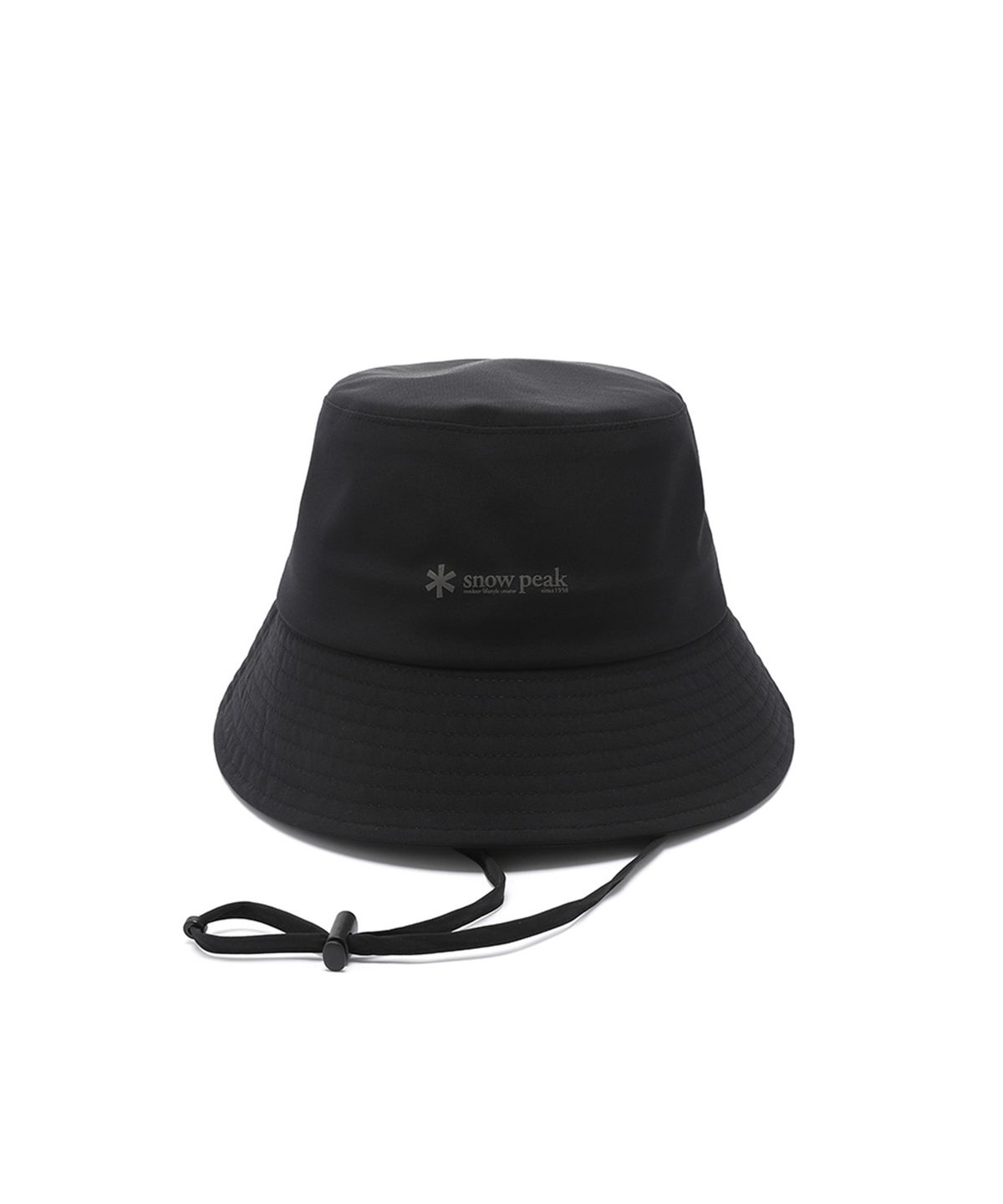 스노우피크 어패럴(SNOWPEAK APPAREL) 퍼텍스 방수햇 (S25ZUTHA02) Black