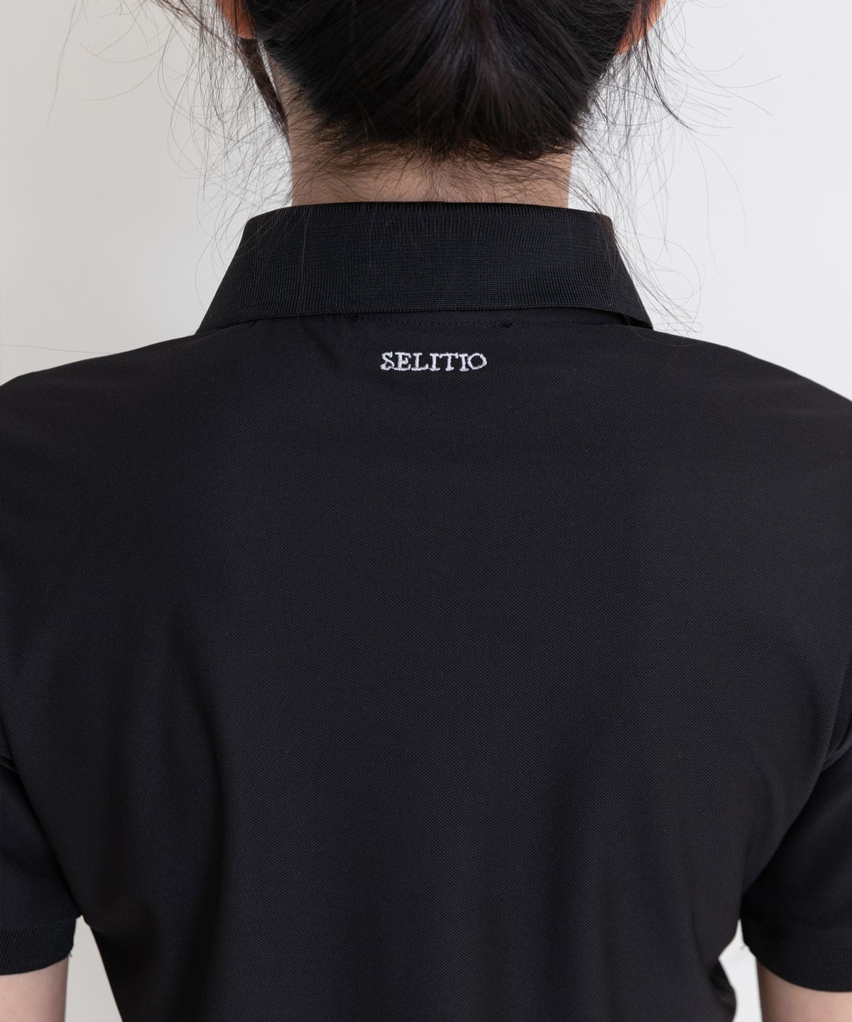 셀리티오(SELITIO) PK 반팔 원피스 블랙