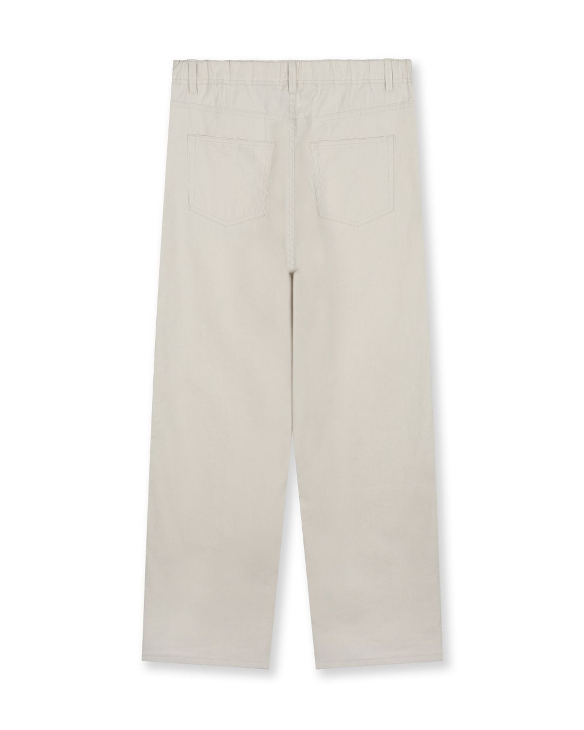 비슬로우(BESLOW) LINEN BLENDED EASY PANTS ECRU