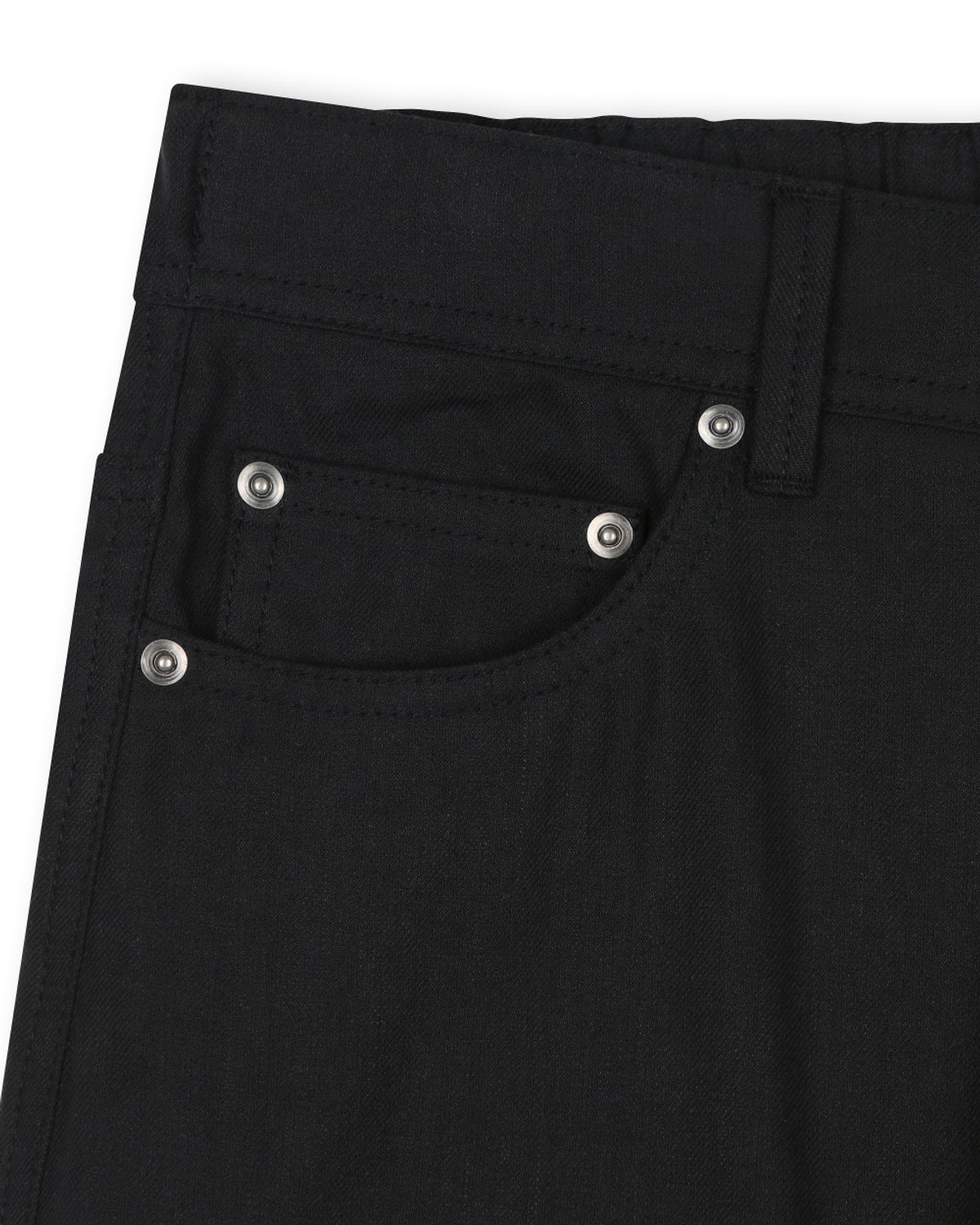 비슬로우(BESLOW) LINEN BLENDED EASY PANTS BLACK