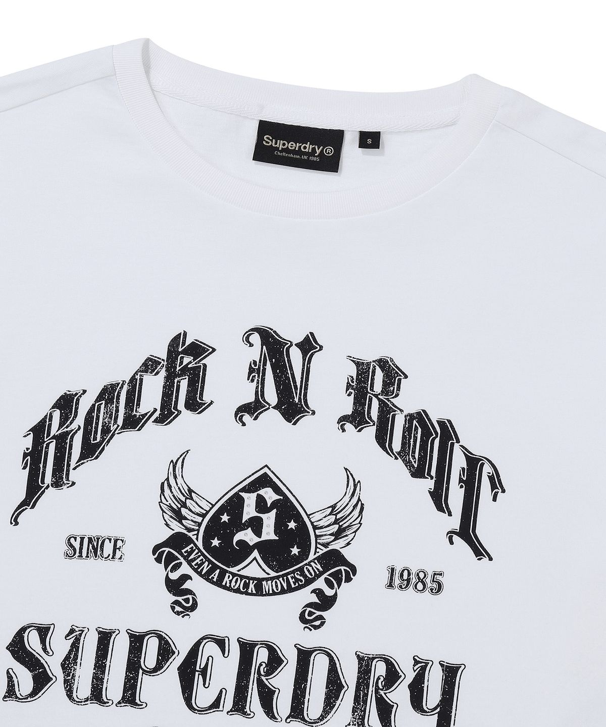 슈퍼드라이(SUPERDRY) W 락앤롤 롱슬리브 화이트