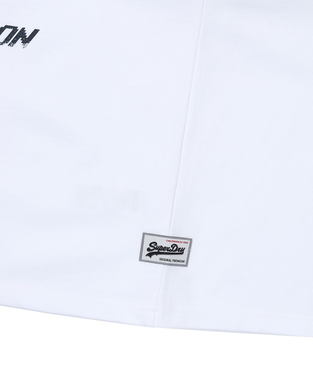 슈퍼드라이(SUPERDRY) 레이서 롱슬리브 화이트