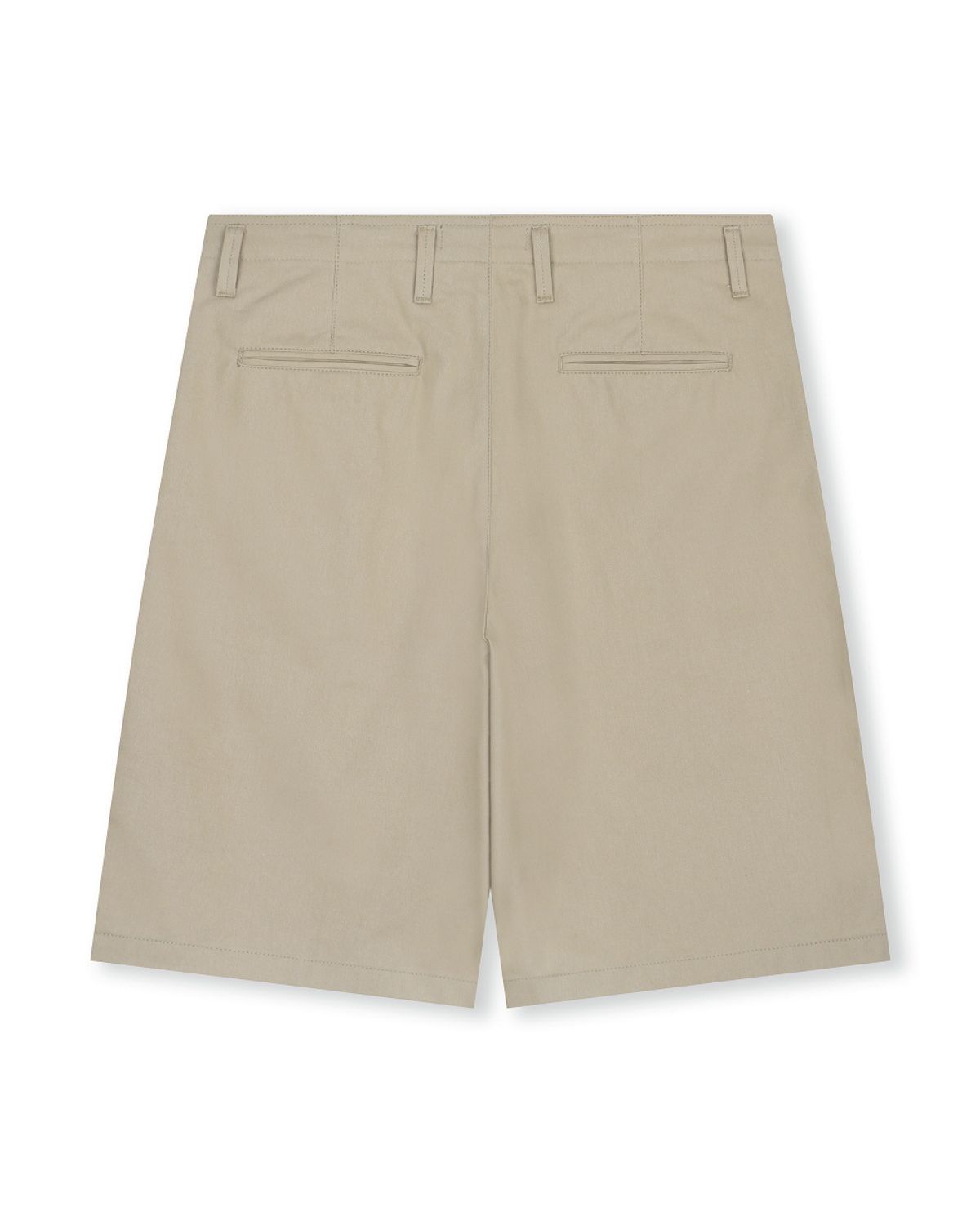비슬로우(BESLOW) ONE TUCK WIDE FIT SHORTS BEIGE