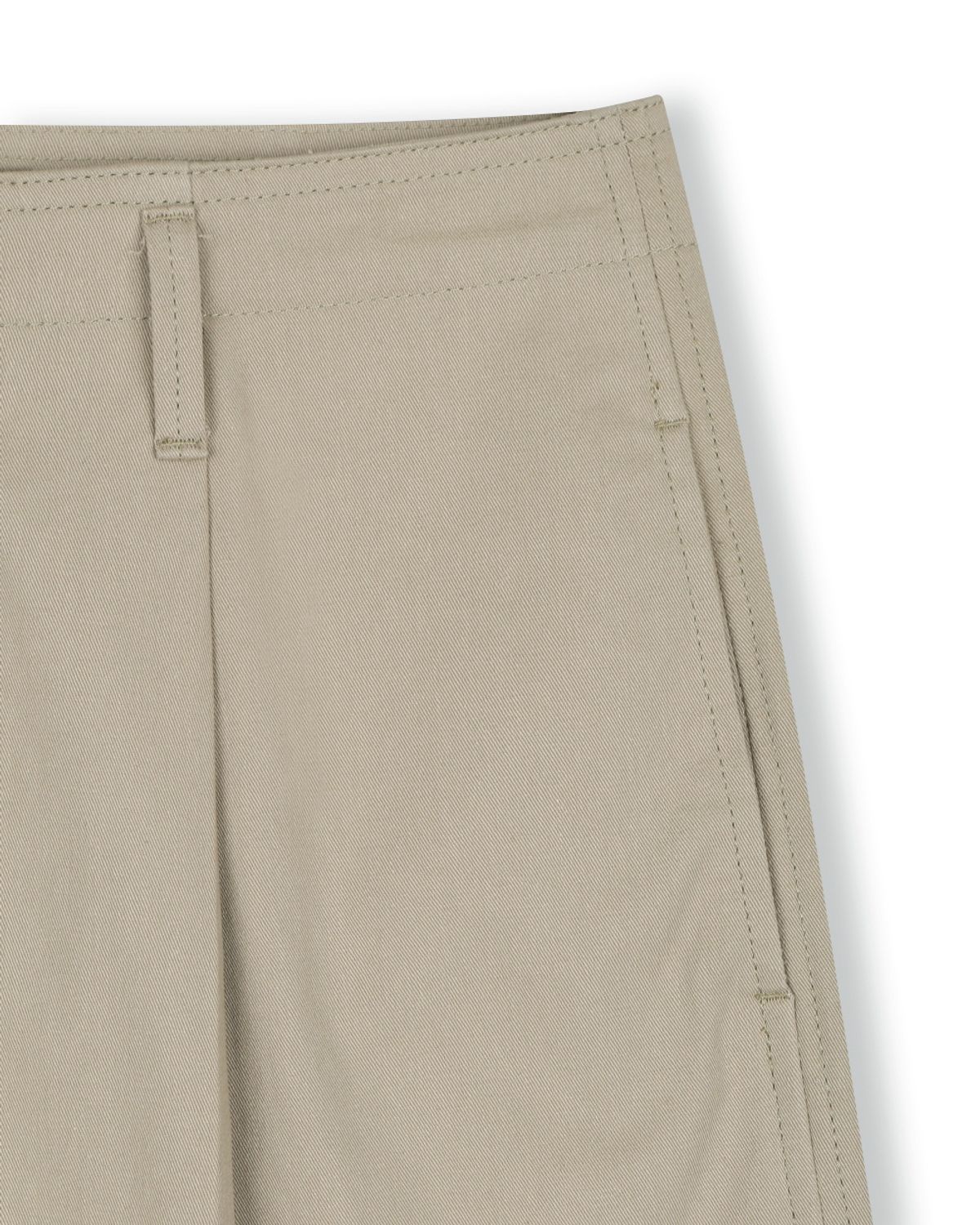 비슬로우(BESLOW) ONE TUCK WIDE FIT SHORTS BEIGE