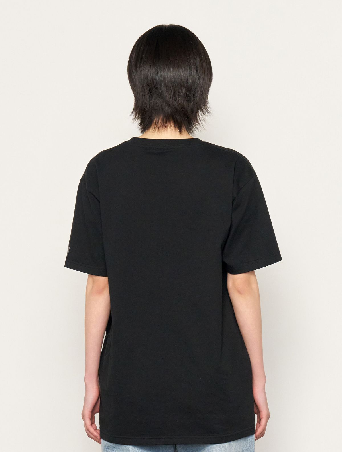 제너럴아이디어(GENERALIDEA) UNISEX 데일리 코튼 반팔티 [BLACK] / SBE2U01007