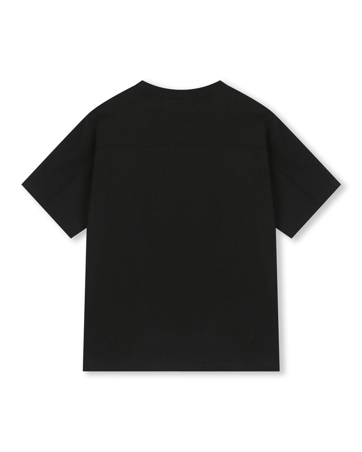 비슬로우(BESLOW) SLIM FIT T-SHIRT BLACK