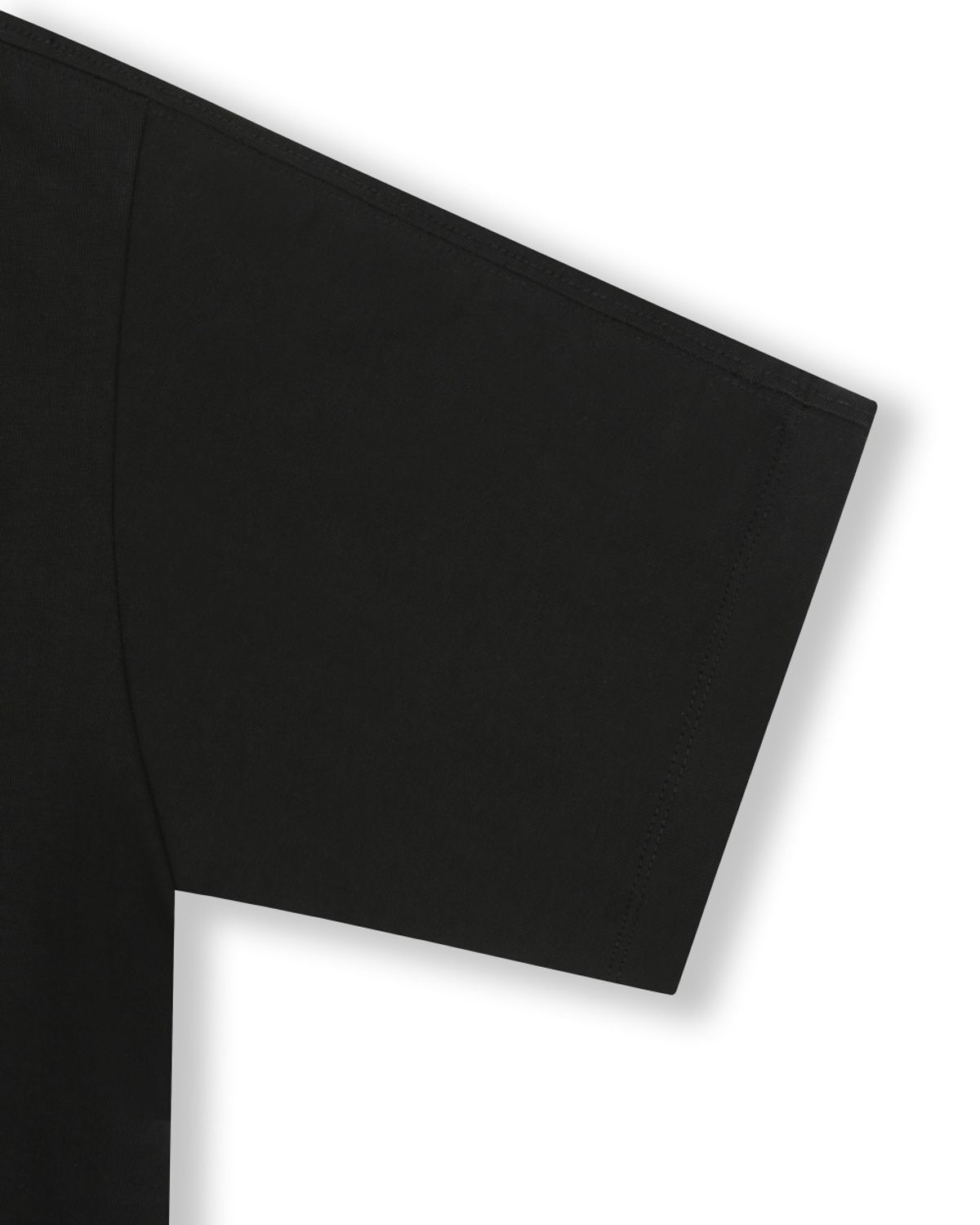 비슬로우(BESLOW) SLIM FIT T-SHIRT BLACK