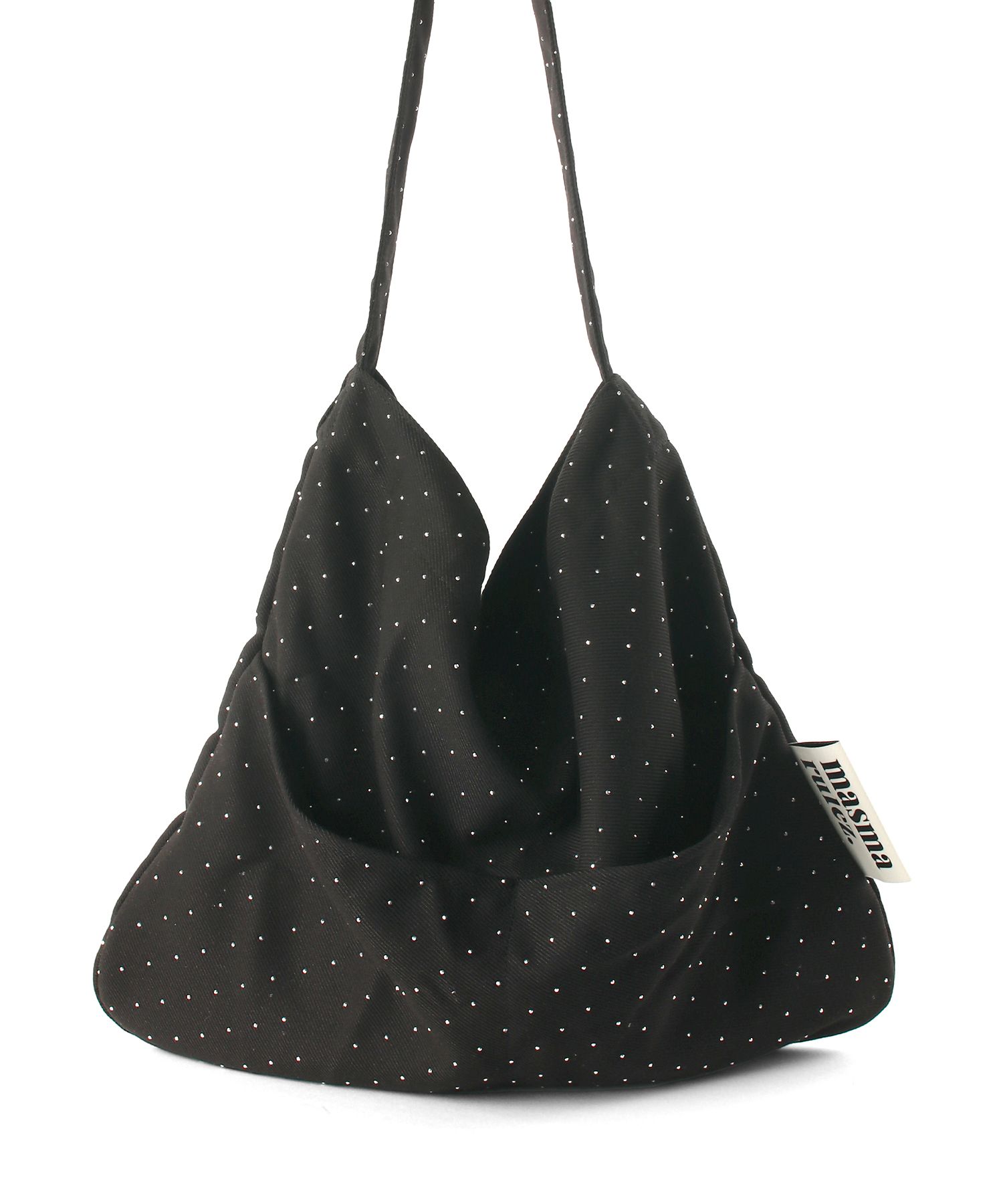 MUSINSA公式 | MASMARULEZ Rabbit eco bag_Twilight Black