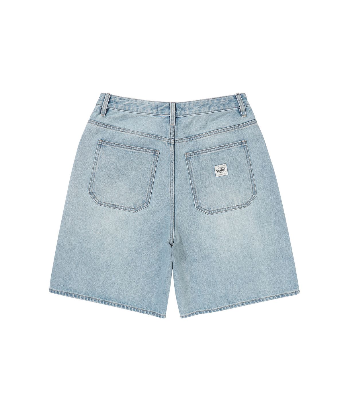 슈퍼드라이(SUPERDRY) 아이코닉 데님 쇼츠 라이트 인디고