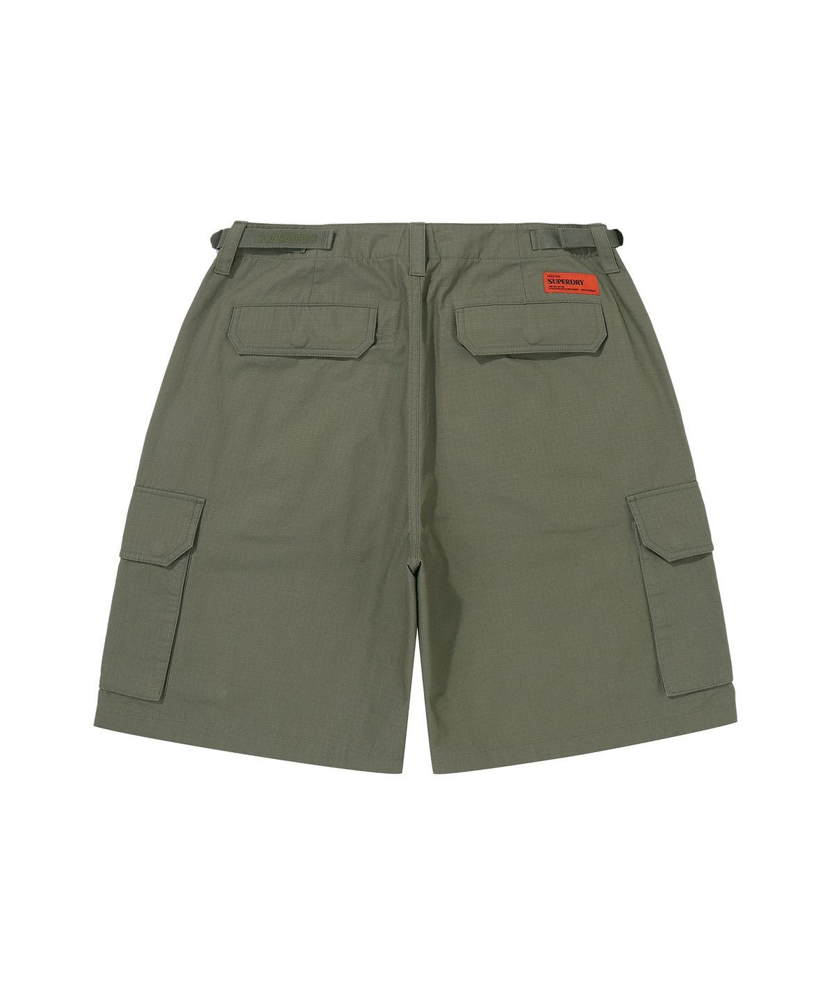 슈퍼드라이(SUPERDRY) 아웃포켓 카고 쇼츠 올리브