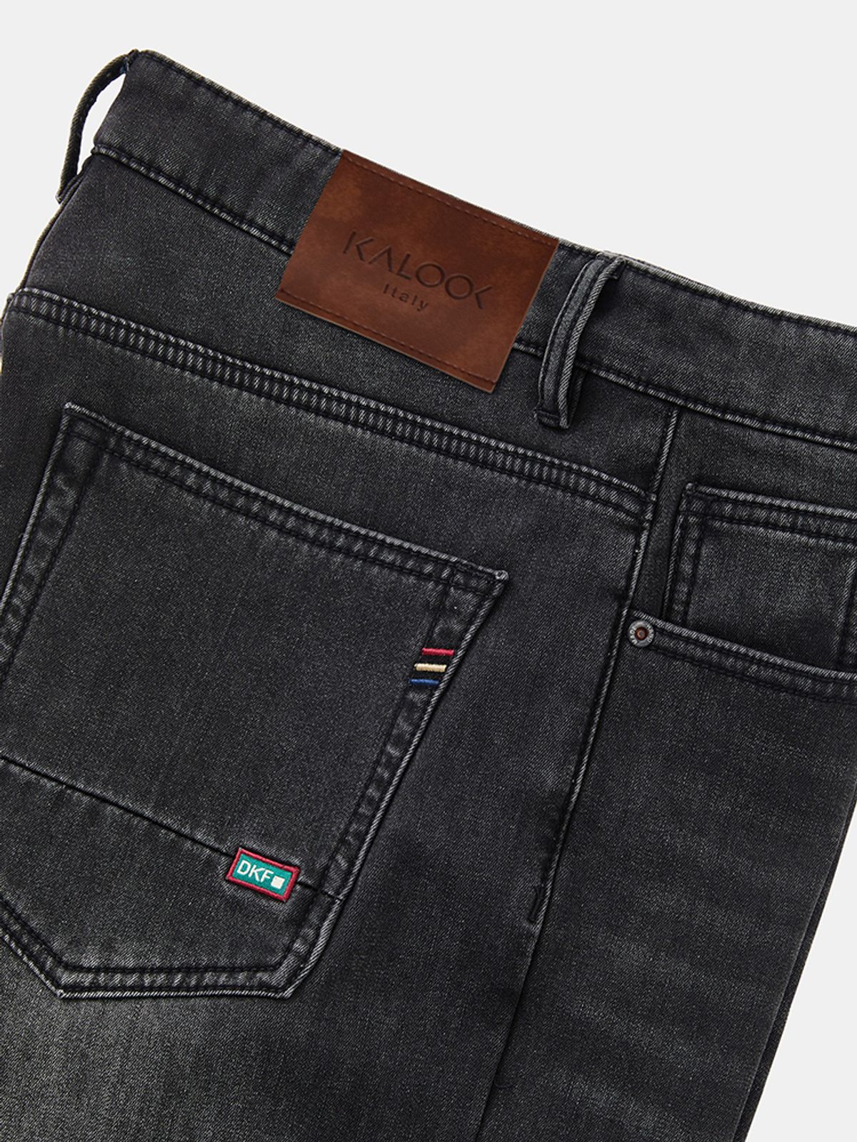 이카룩(IKALOOK) 남성 테이퍼드핏 데일리 데님팬츠 BJN113