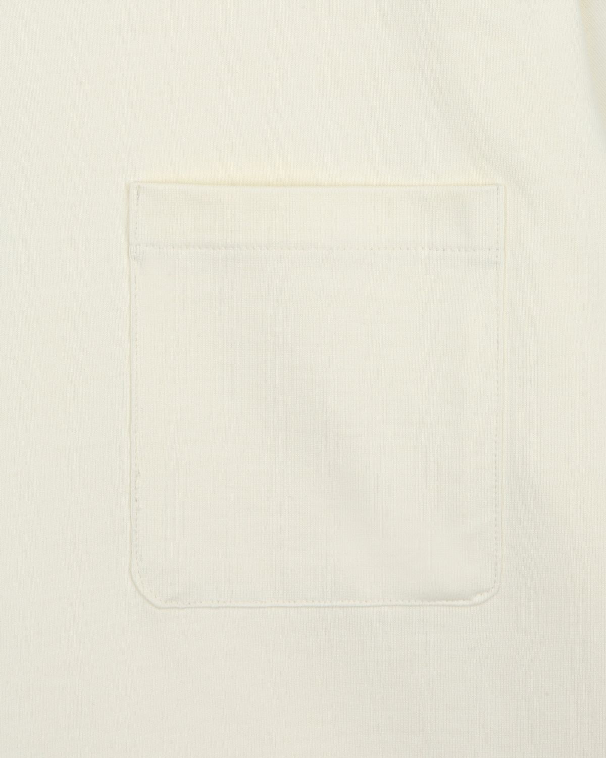 비슬로우(BESLOW) LOOSE FIT HENLEY NECK T-SHIRT IVORY