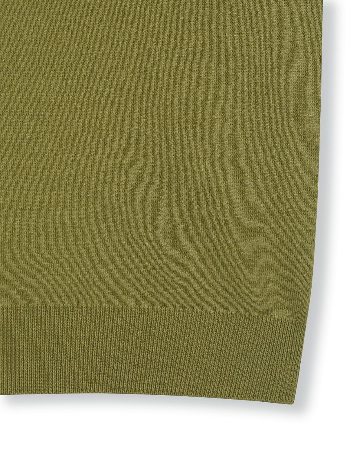 비슬로우(BESLOW) FINE KNIT POLO SHIRTS YELLOW GREEN