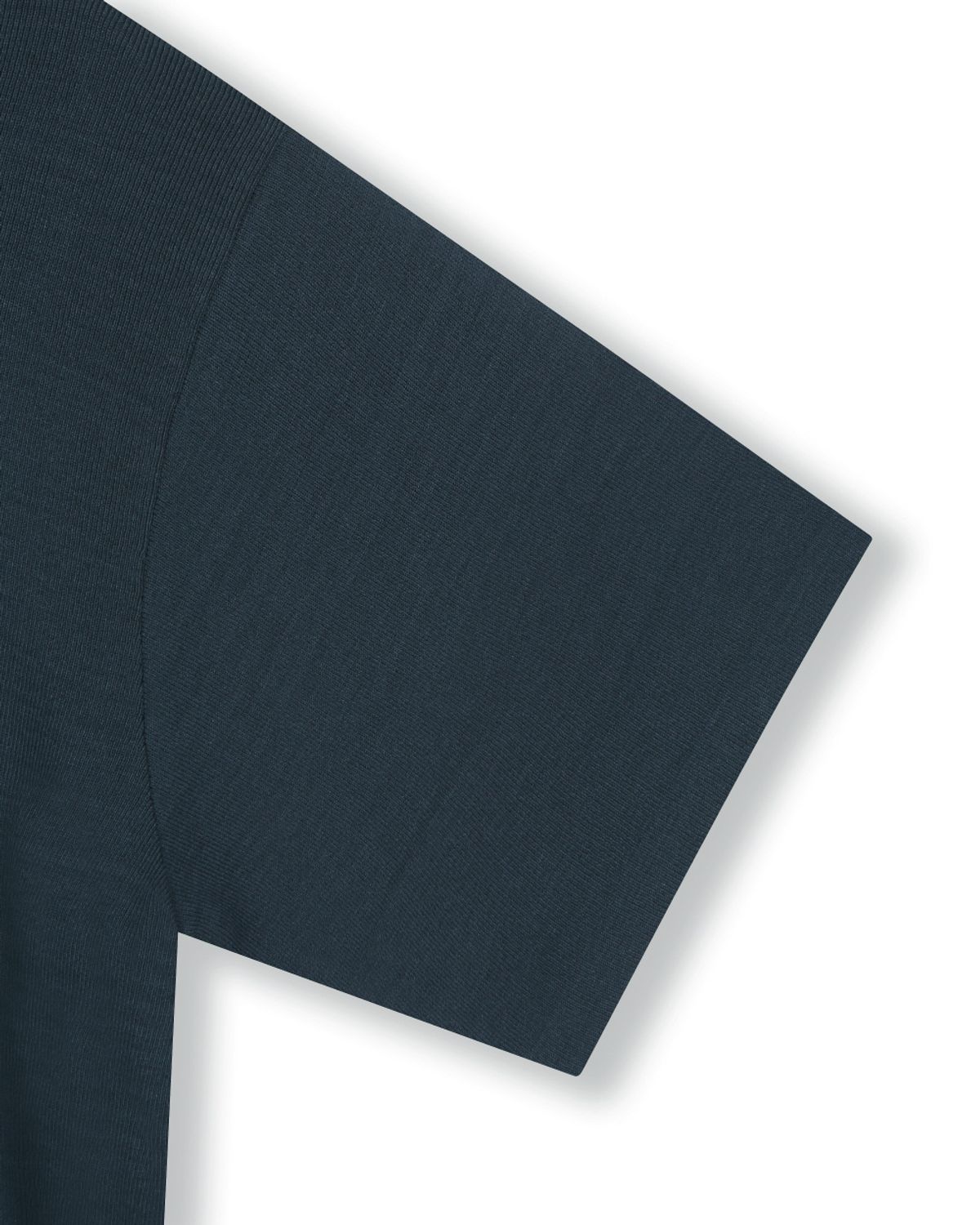 비슬로우(BESLOW) FINE KNIT POLO SHIRTS DARK TEAL