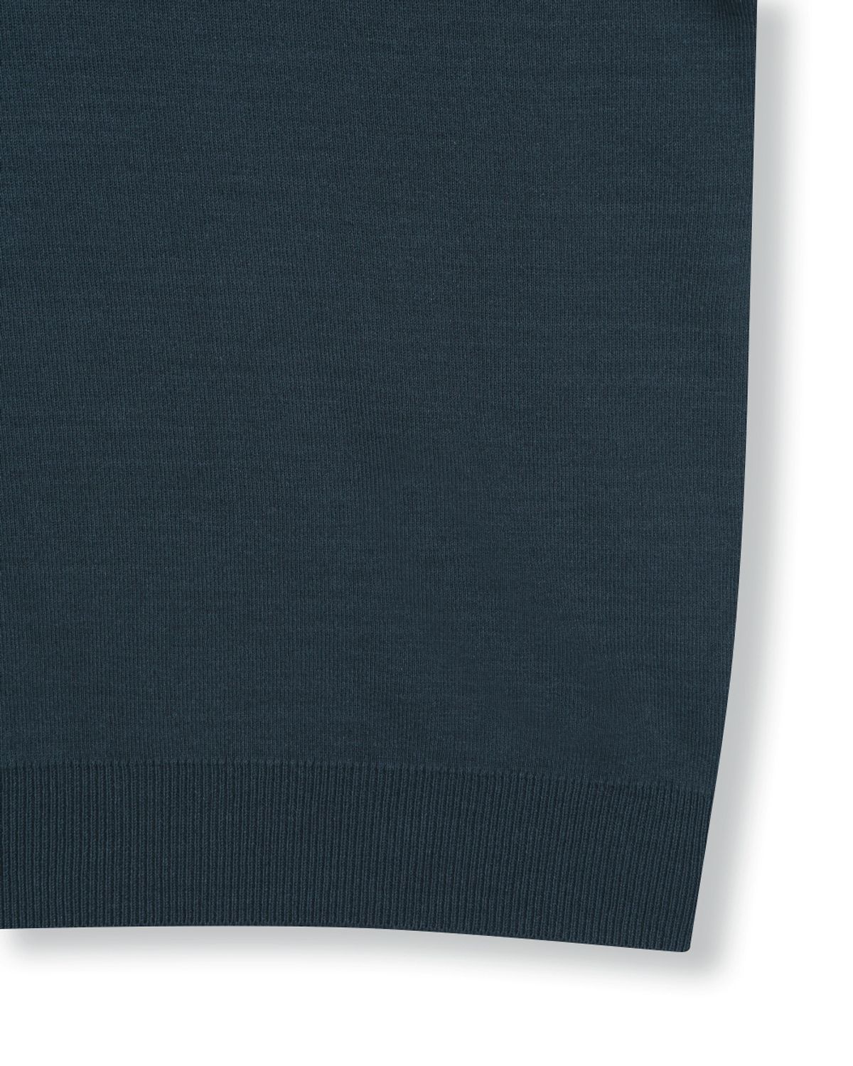 비슬로우(BESLOW) FINE KNIT POLO SHIRTS DARK TEAL
