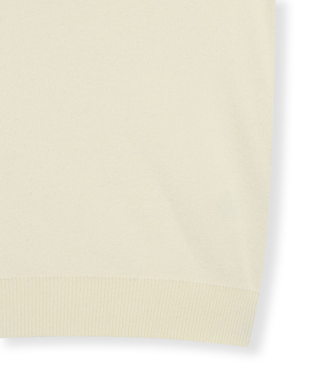 비슬로우(BESLOW) FINE KNIT HALF SLEEVE CARDIGAN IVORY