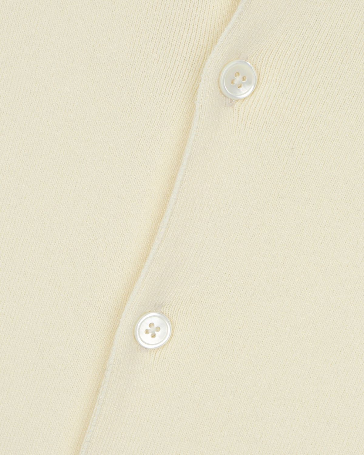 비슬로우(BESLOW) FINE KNIT HALF SLEEVE CARDIGAN IVORY