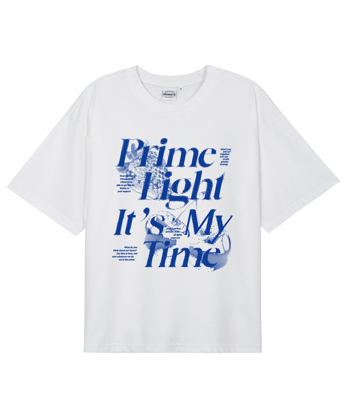 프라임에이트(PRIMATE) [COOL COTTON] FEELING 오버핏 반팔티셔츠 8 COLORS