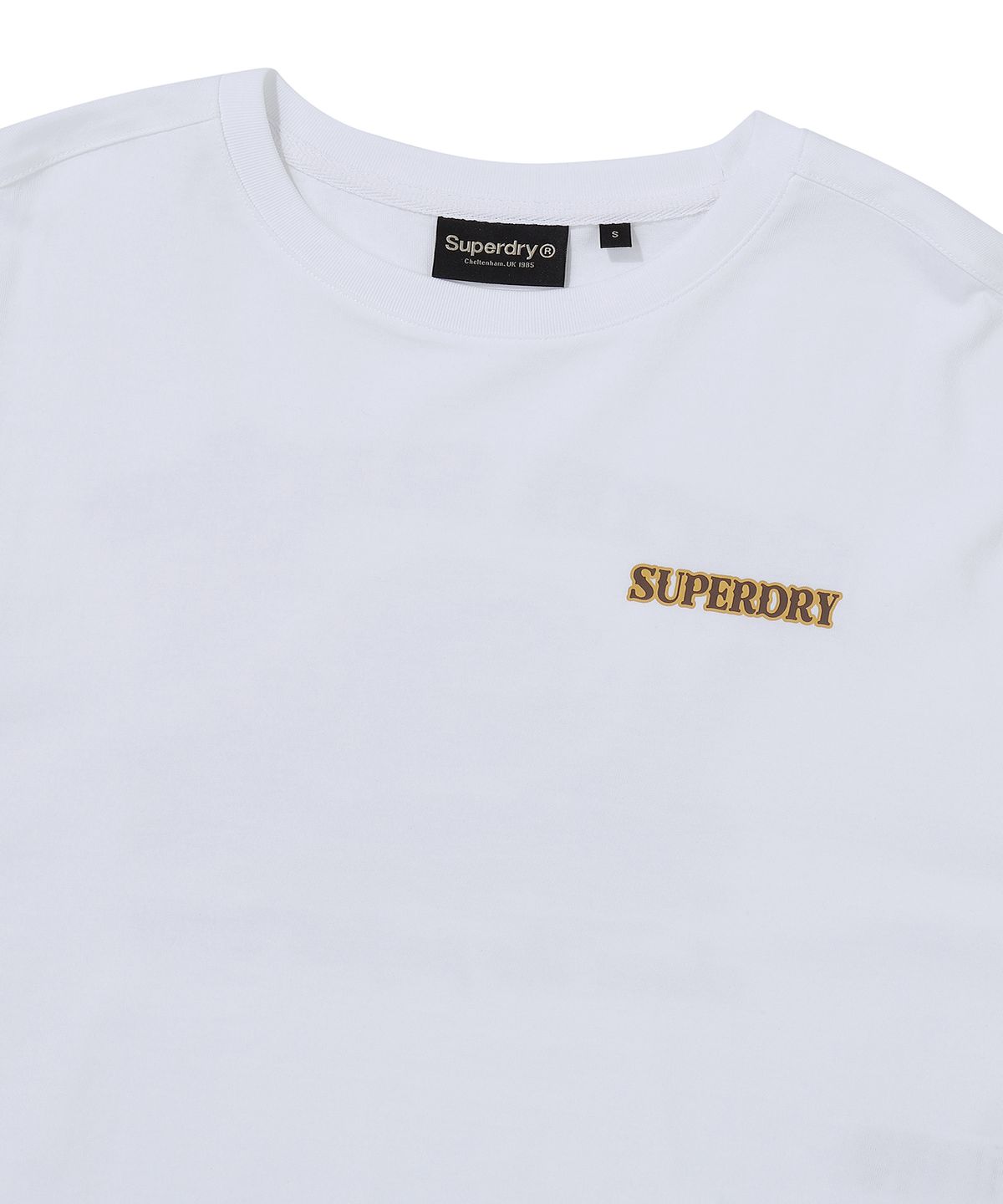 슈퍼드라이(SUPERDRY) W 팜 서퍼 티셔츠 화이트