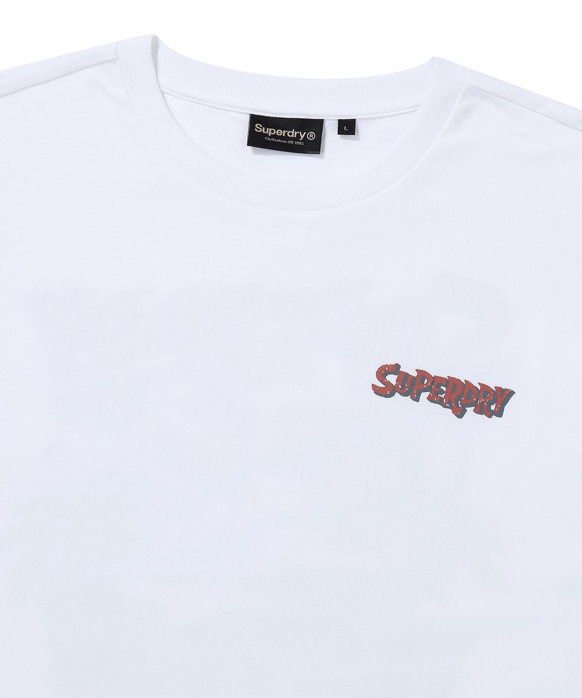 슈퍼드라이(SUPERDRY) 스케이팅 티셔츠 화이트