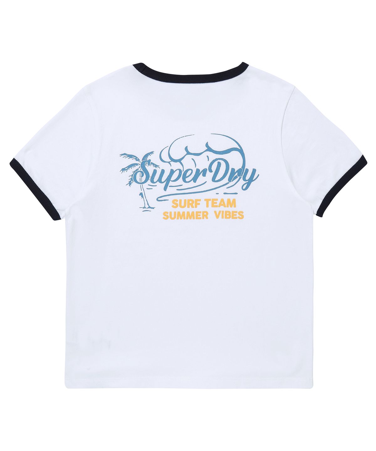 슈퍼드라이(SUPERDRY) W 서머 링거 티셔츠 화이트