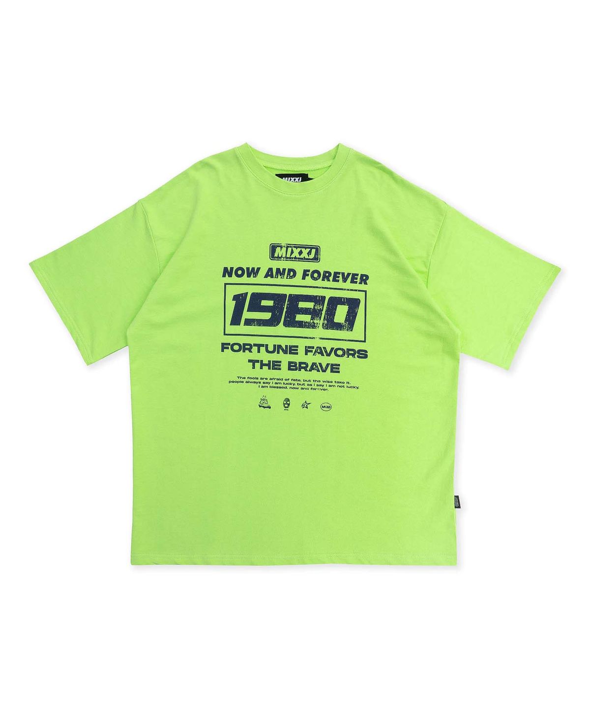 믹쓰제이(MIXXJ) 1980 MINI JERSEY TEE [GREEN]