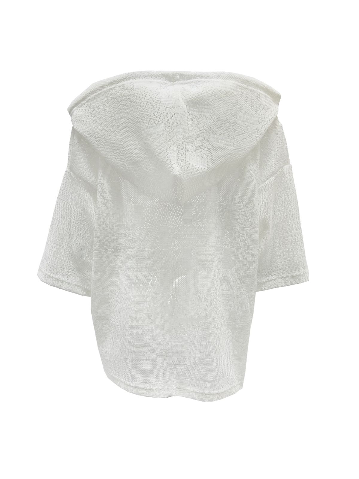 쎄쎄쎄(SETSETSET) BOHEMIAN LACE HOODIE WHITE