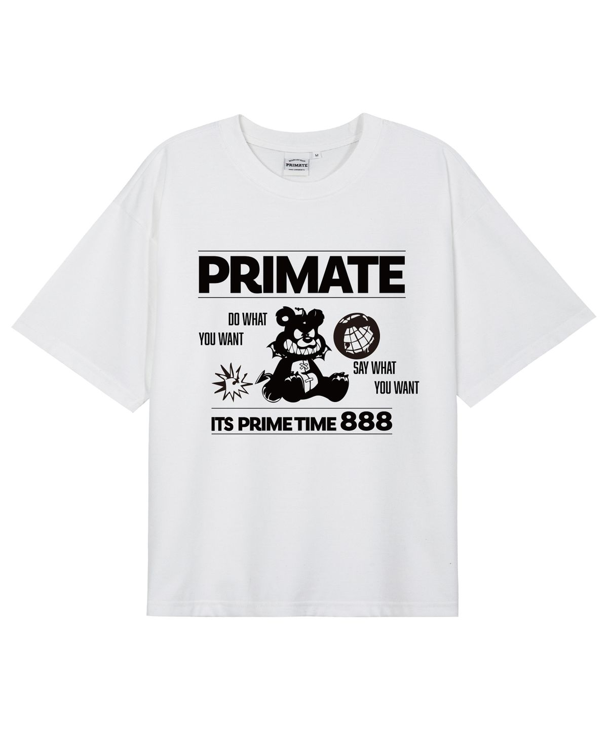 프라임에이트(PRIMATE) [COOL COTTON] YUNNO 오버핏 반팔티셔츠 7 COLORS