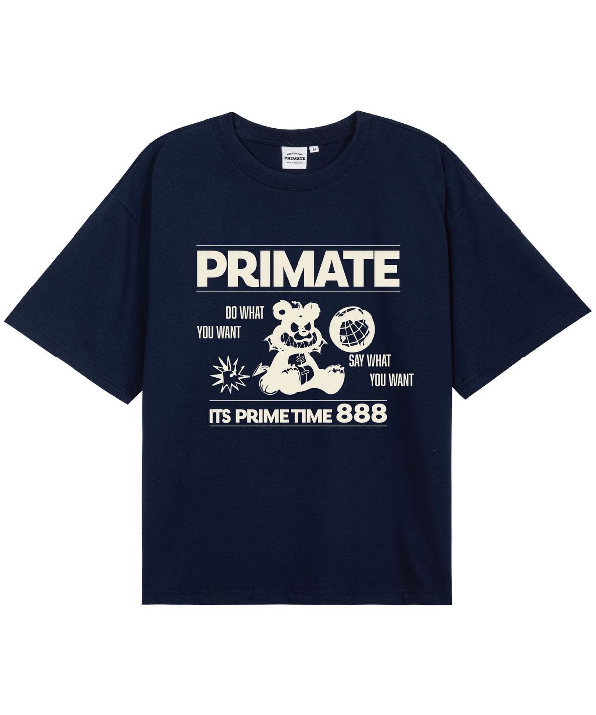 프라임에이트(PRIMATE) [COOL COTTON] YUNNO 오버핏 반팔티셔츠 7 COLORS