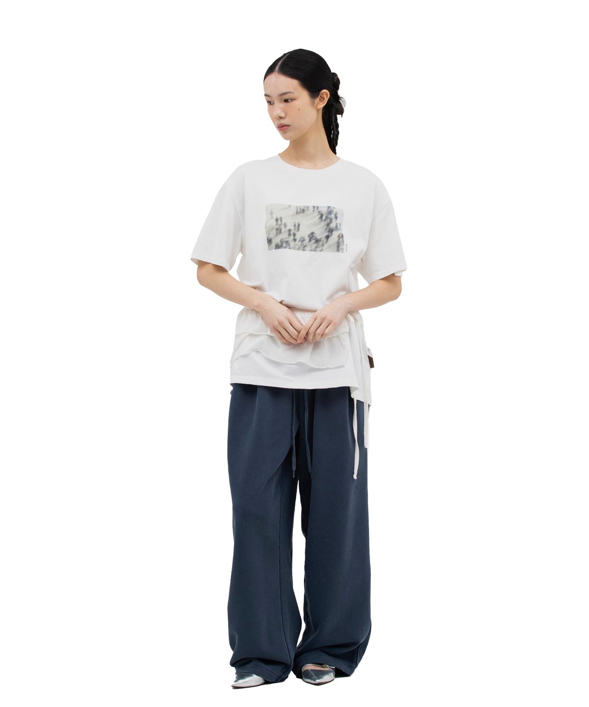 데프가먼츠(DEFGARMENTS) 벌룬 피그 스웻 팬츠[4컬러]