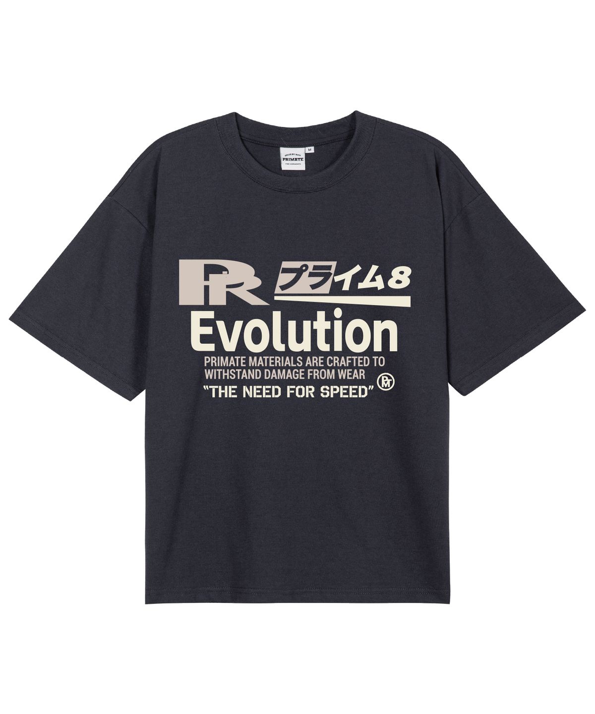 프라임에이트(PRIMATE) [COOL COTTON] EVOLUTION 오버핏 반팔티셔츠 8 COLORS