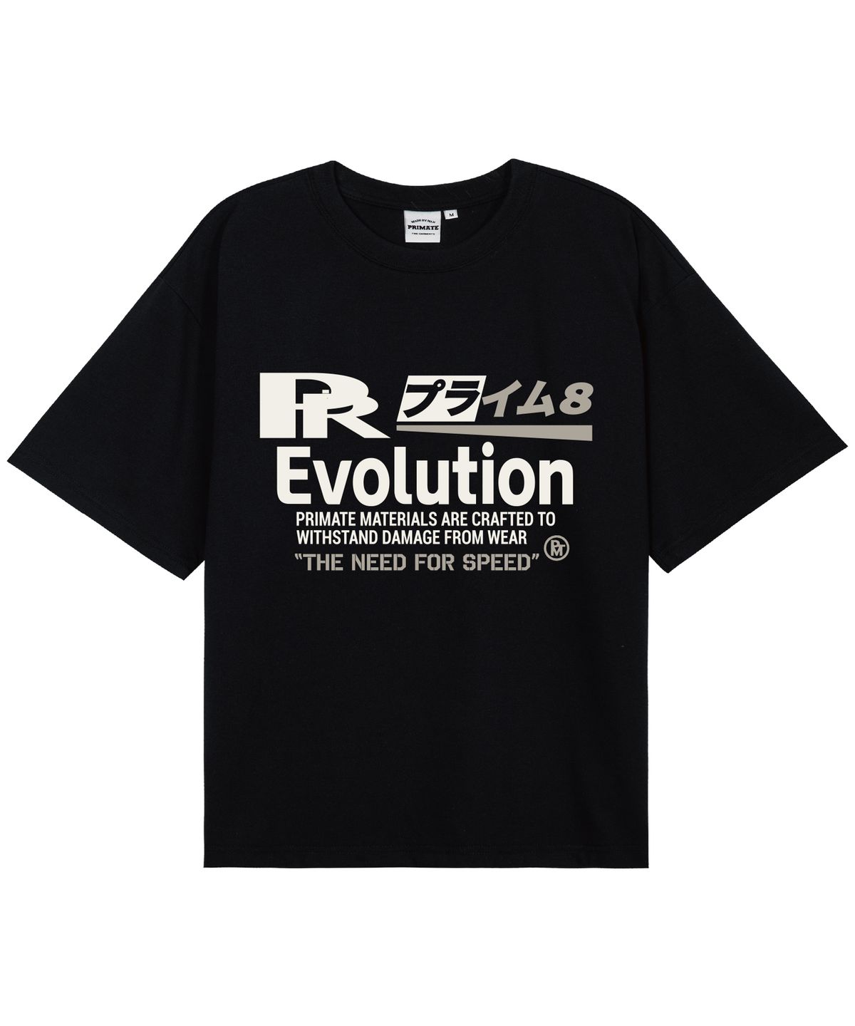 프라임에이트(PRIMATE) [COOL COTTON] EVOLUTION 오버핏 반팔티셔츠 8 COLORS