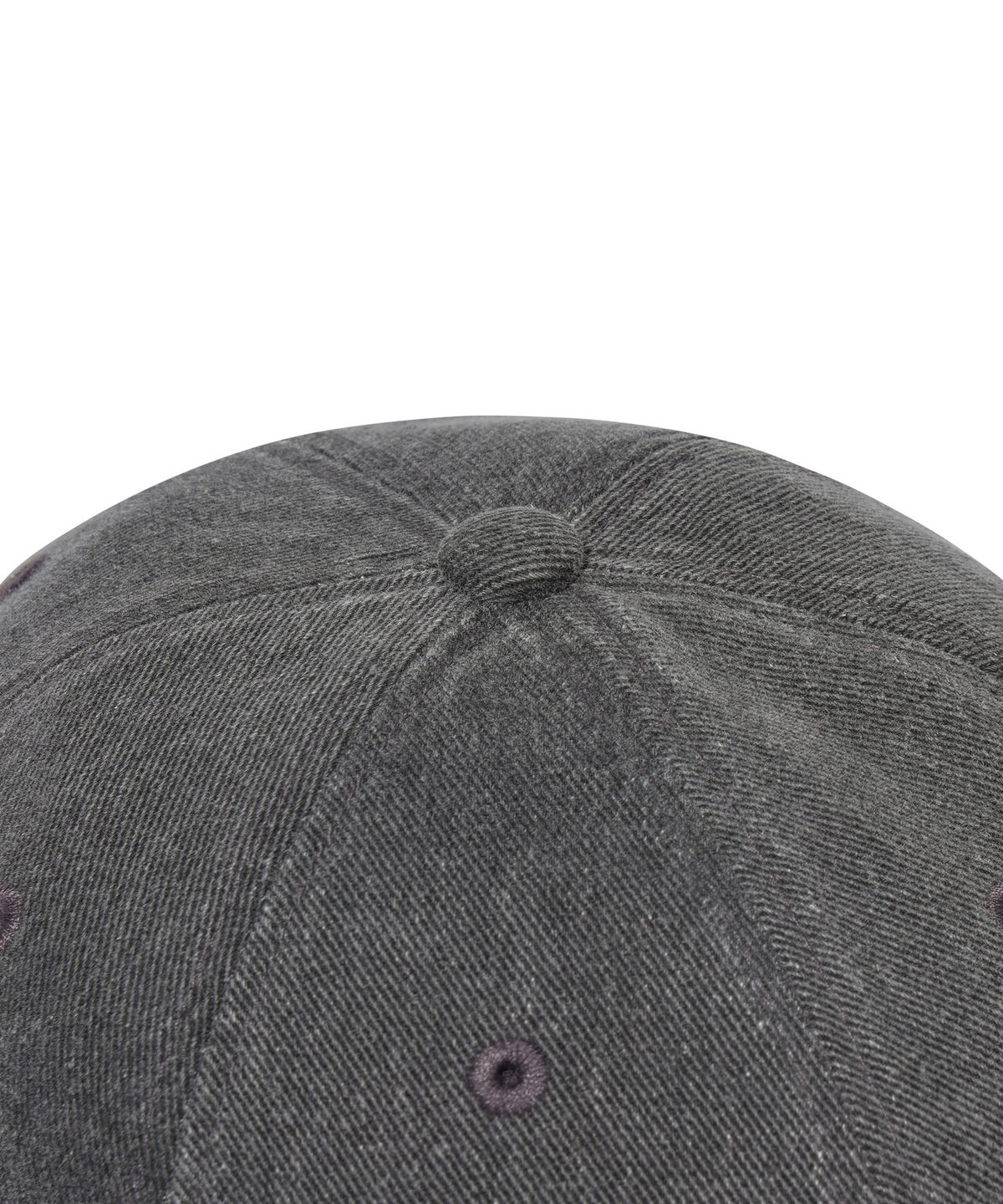 커버낫(COVERNAT) C로고 코지 핏 워싱 볼캡 Dark Gray