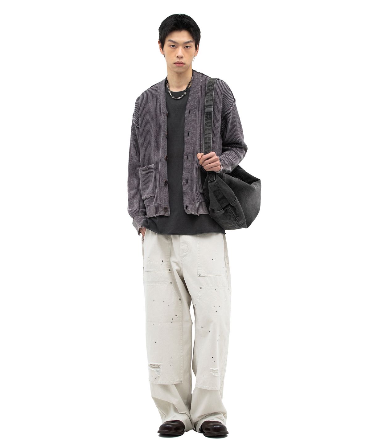데프가먼츠(DEFGARMENTS) 피그 디스 가디건[2컬러]