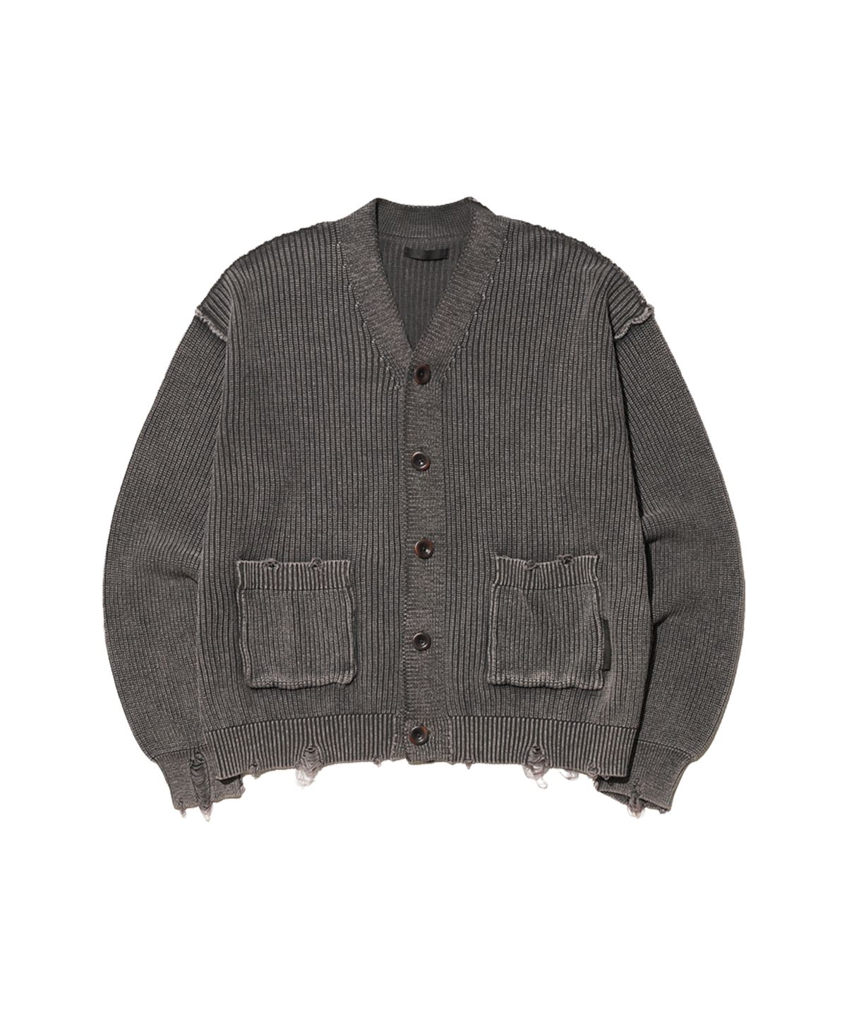 데프가먼츠(DEFGARMENTS) 피그 디스 가디건[2컬러]