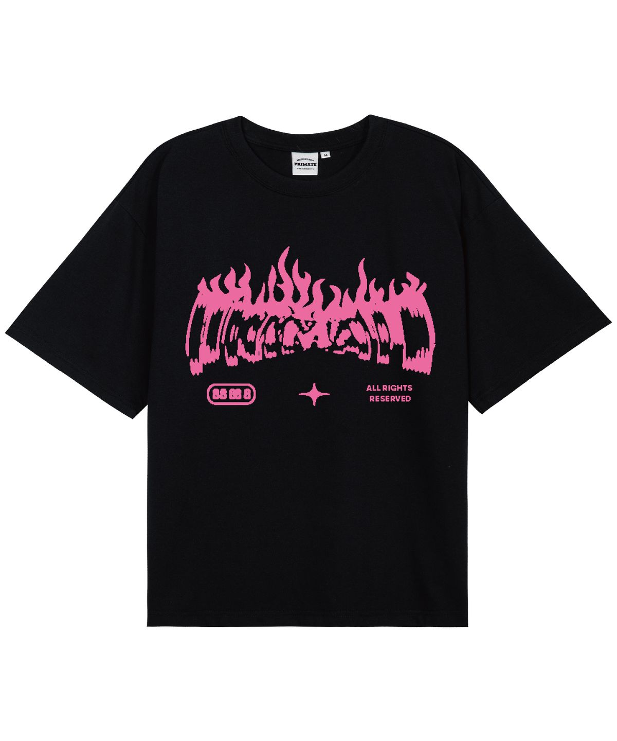 프라임에이트(PRIMATE) [COOL COTTON] PYRO 오버핏 반팔티셔츠 8 COLORS
