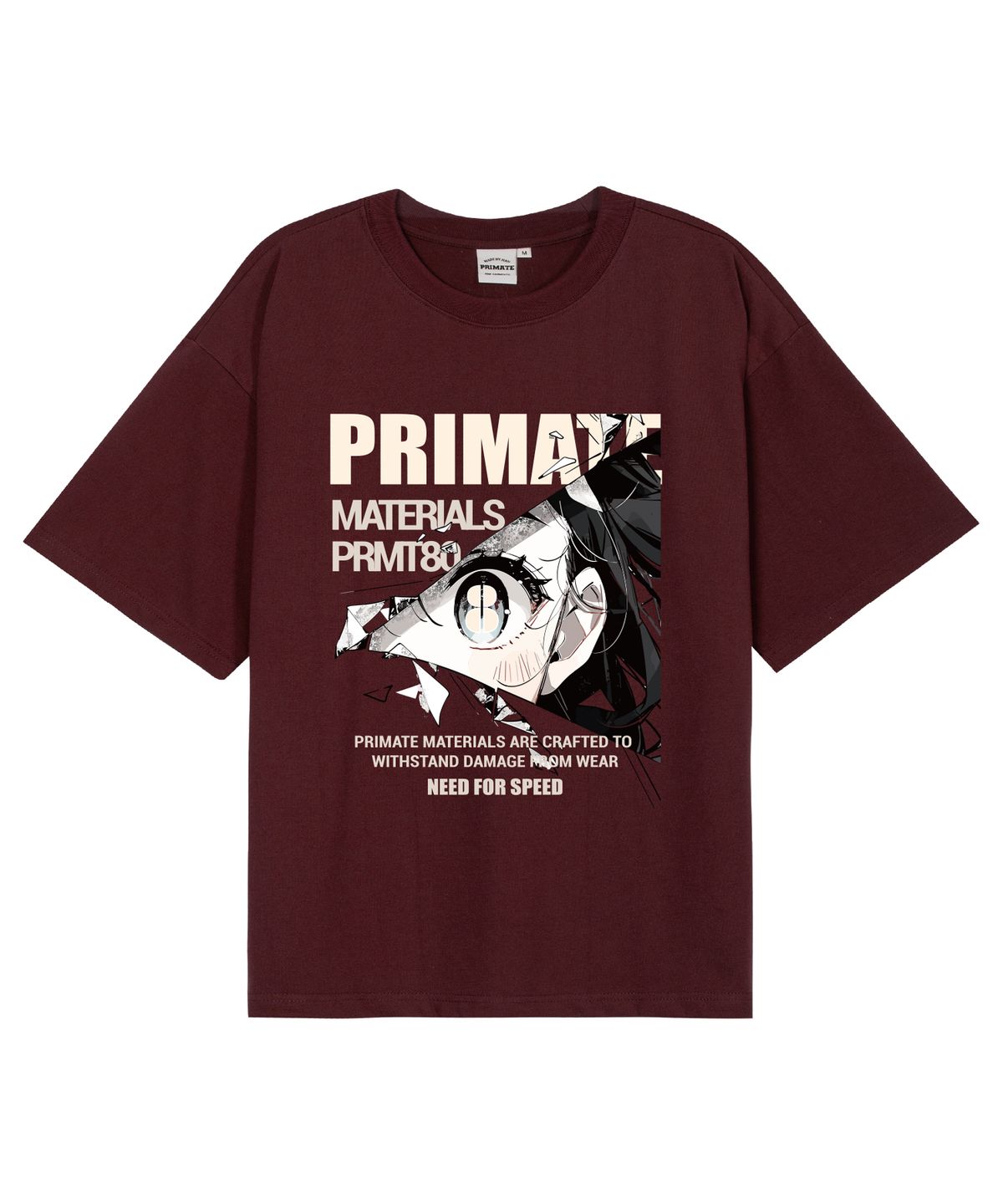 프라임에이트(PRIMATE) [COOL COTTON] EYEZ 오버핏 반팔티셔츠 8 COLORS