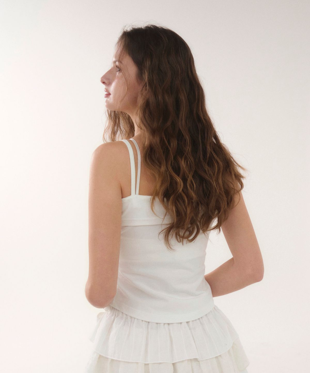 서울리(SEOULI) CHERIE DRAPE TOP [WHITE]