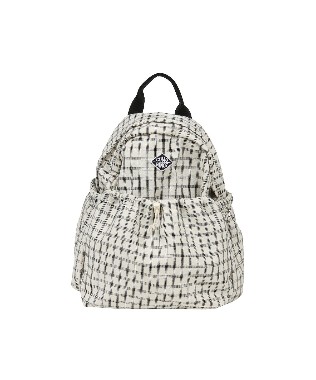 꼬모니노즈(COMONINOZ) [CN]CHECK STRING MINI BACKBAG [2 COLOR]