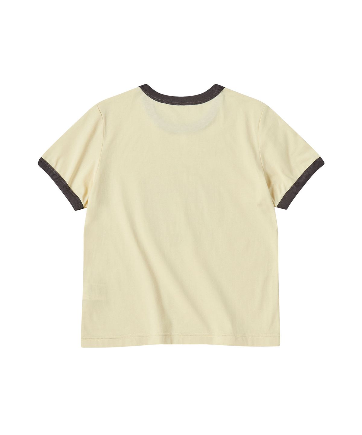 꼬모니노즈(COMONINOZ) [NINOZ X SOOBOOKZ] W SUMMER HOLIDAY T-SHIRT [LEMON]