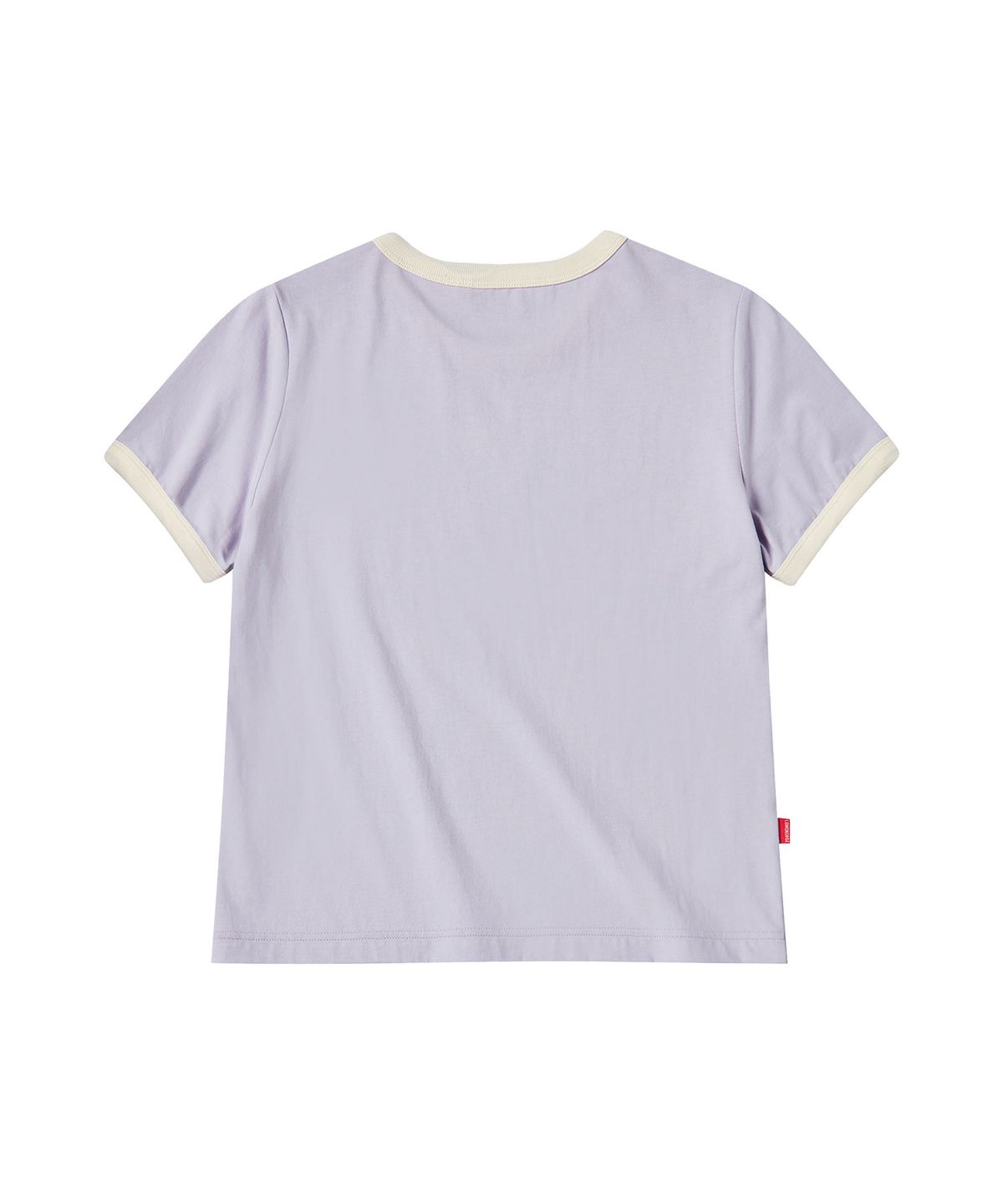 꼬모니노즈(COMONINOZ) [NINOZ X SOOBOOKZ] W SUMMER HOLIDAY T-SHIRT [LIGHT VIOLET]