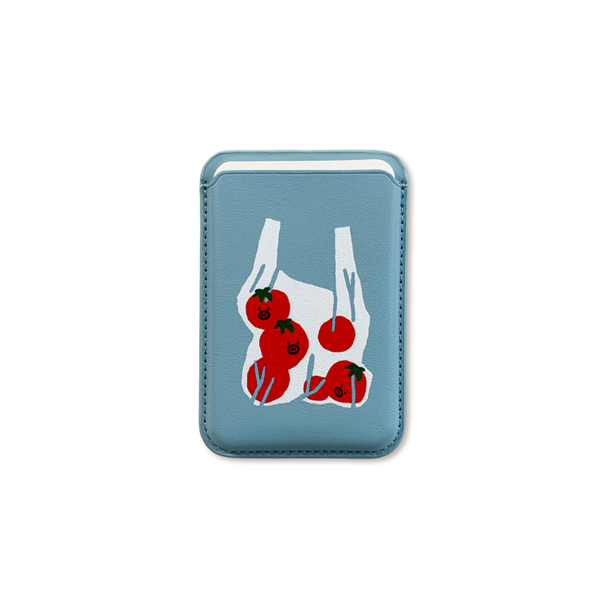 몽댕(MONGDAENG) Vinyl Tomathew magsafe card case 비닐 토매튜 맥세이프 카드지갑