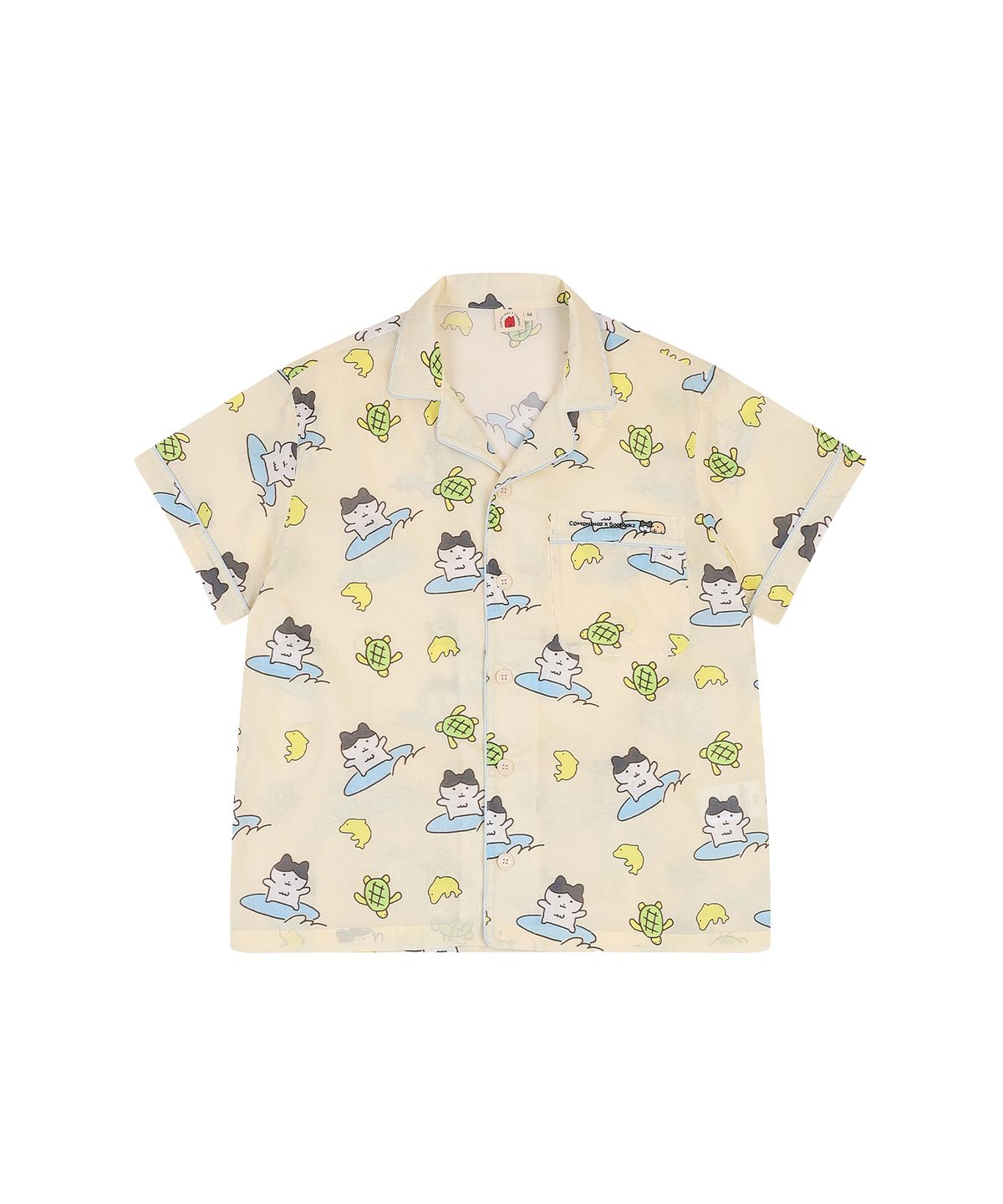 꼬모니노즈(COMONINOZ) [CN]NINOZ X SOOBOOKZ 탱고 PAJAMA SET [IVORY]
